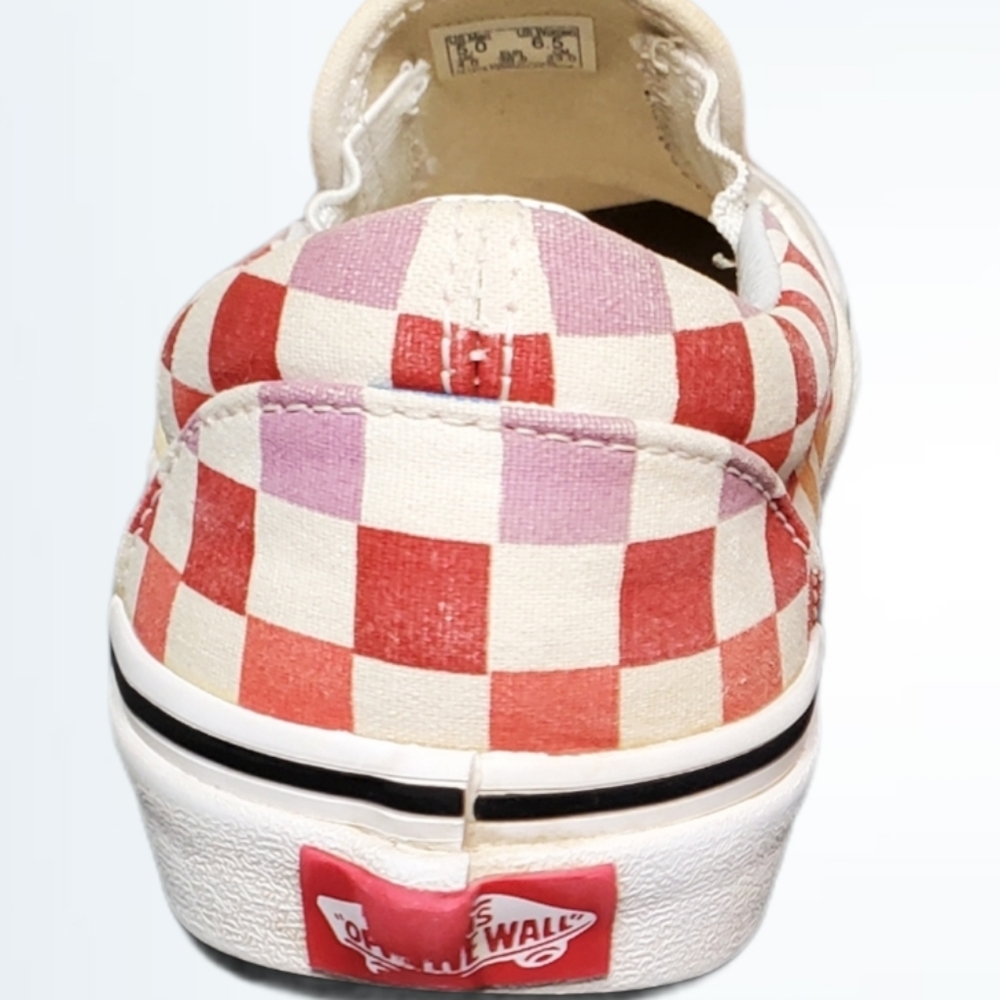Van's Classic Rainbow Checkered Skate Shoe - Picture 6 of 10